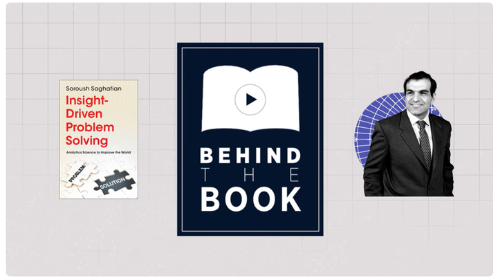 Behind the Book Book Talk with Soroush Saghafian